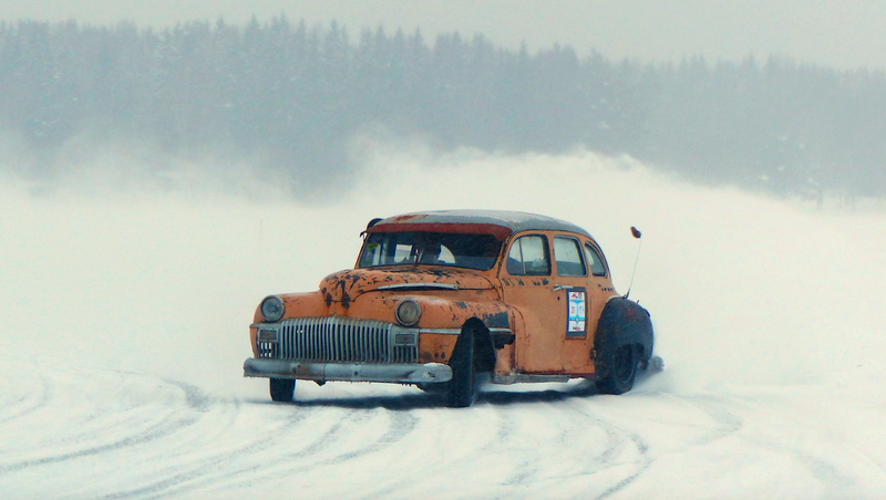 Illustration for article titled Sweden's 'Speed Weekend On Ice' Is Where Sanity Goes To Die And Axles Go To Break